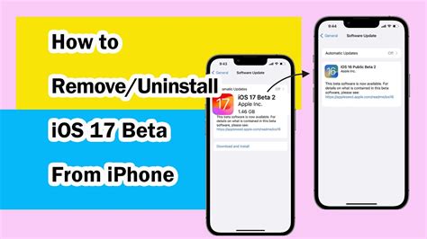 remove beta from iphone|How to Remove iOS Beta and Downgra.